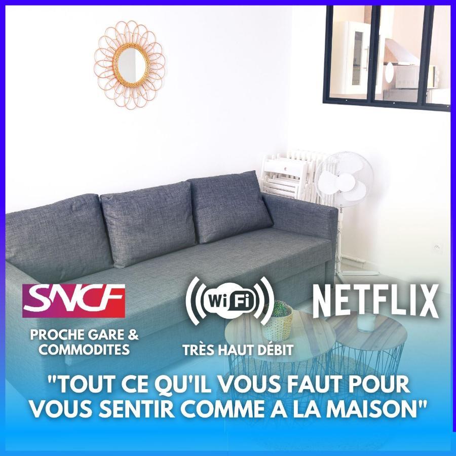 Netflix I Molotov I Lit 160X200 I Proche Gare Et Centre Ville I 39M2 I Wifi ツーロン エクステリア 写真